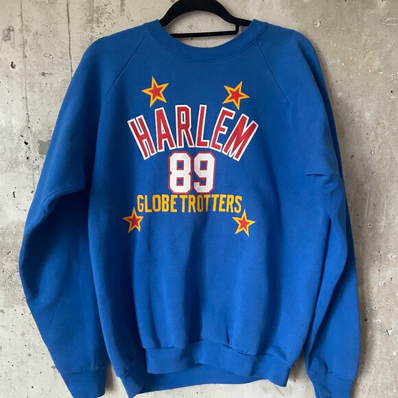 Vintage Sweatshirt 1989 Harlem Globetrotters World Tour UNISEX (Men's Medium) - Picture 3 of 5